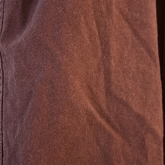 100% Cotton Men's Rust Shirt Vintage - Picture 9 of 9